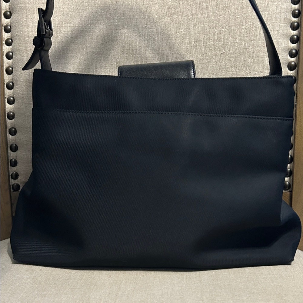 Vintage Y2K-Era Coach Mercer Black Nylon Shoulder Bag